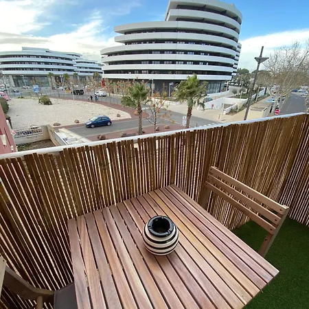 Studio Centre Port Avec Piscine Residence Port Richelieu Agde Exterior foto